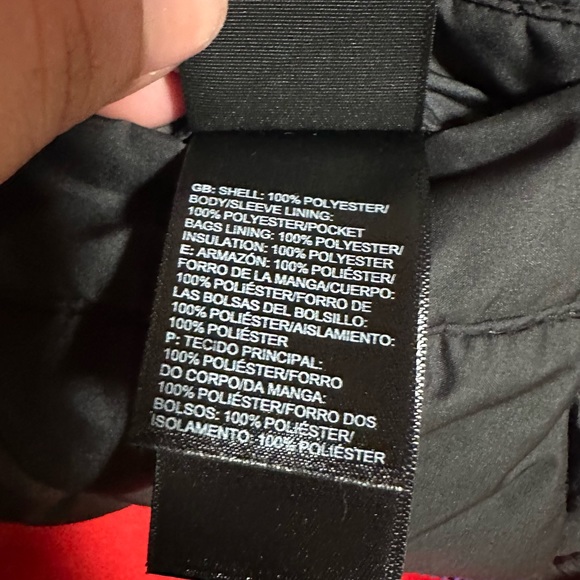 The north face reversible girls jacket Sz 10/12 - Picture 13 of 14